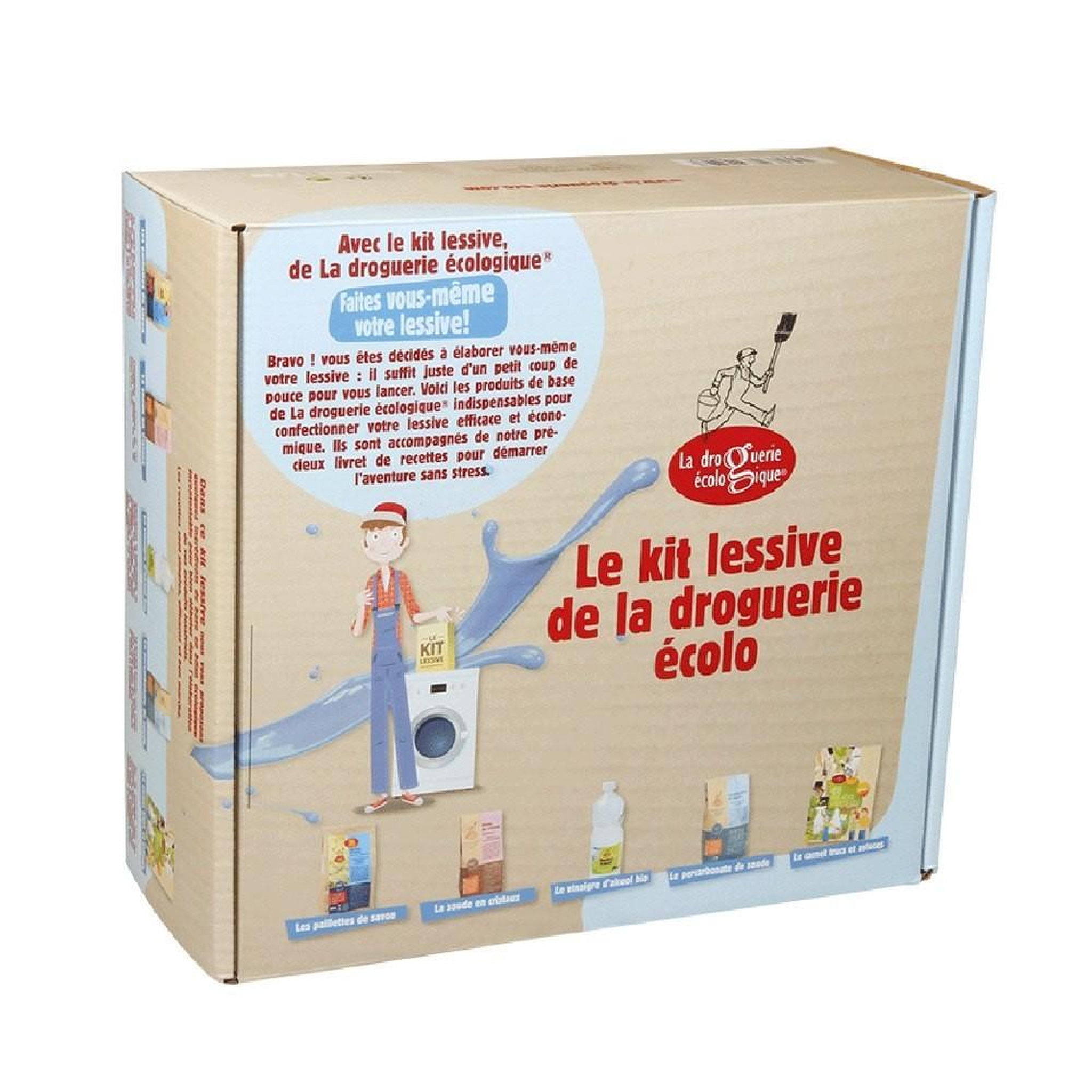 Voir la diapositive 1 : ECODIS Kit lessive droguerie écolo