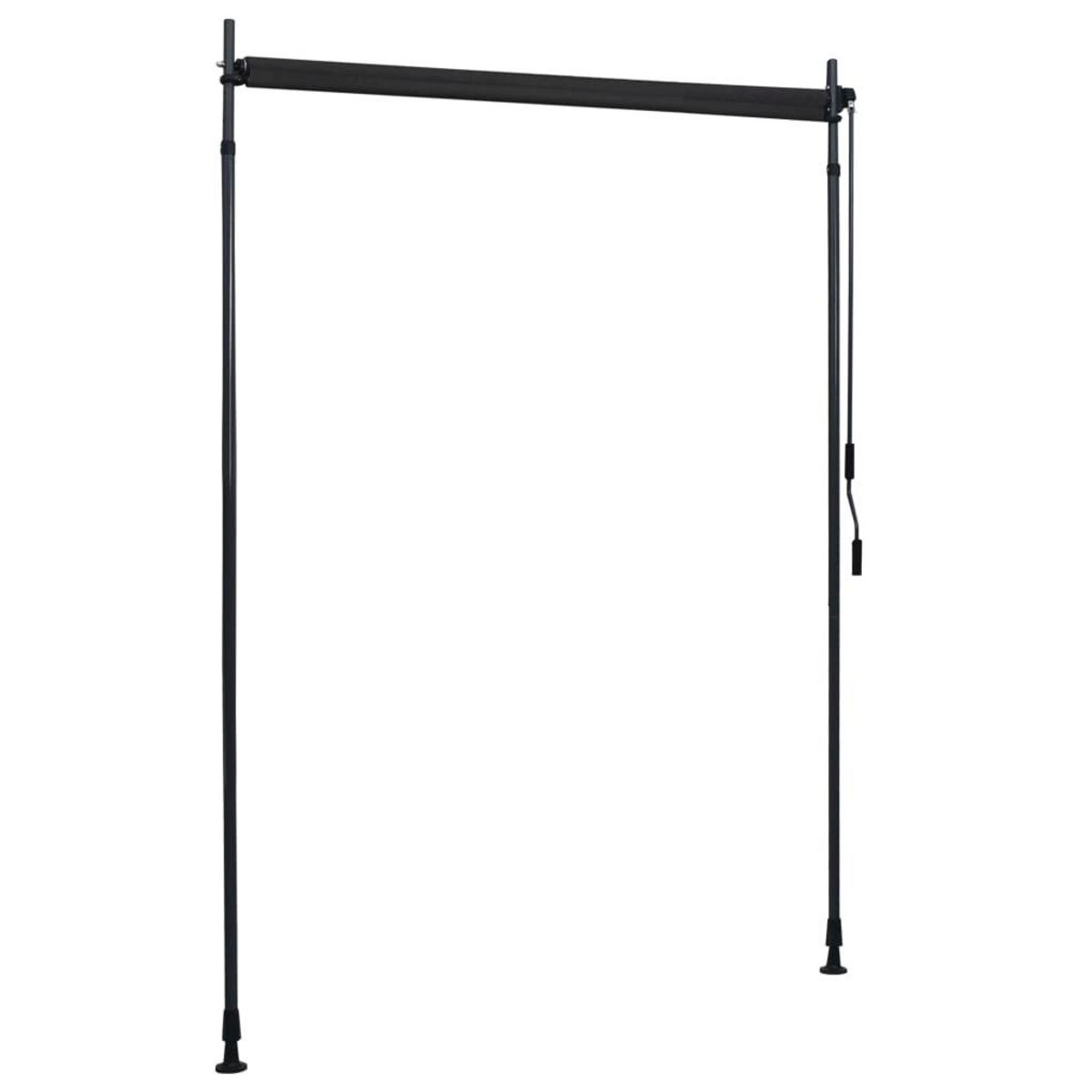 VIDAXL Store roulant d'exterieur 150 x 270 cm Anthracite