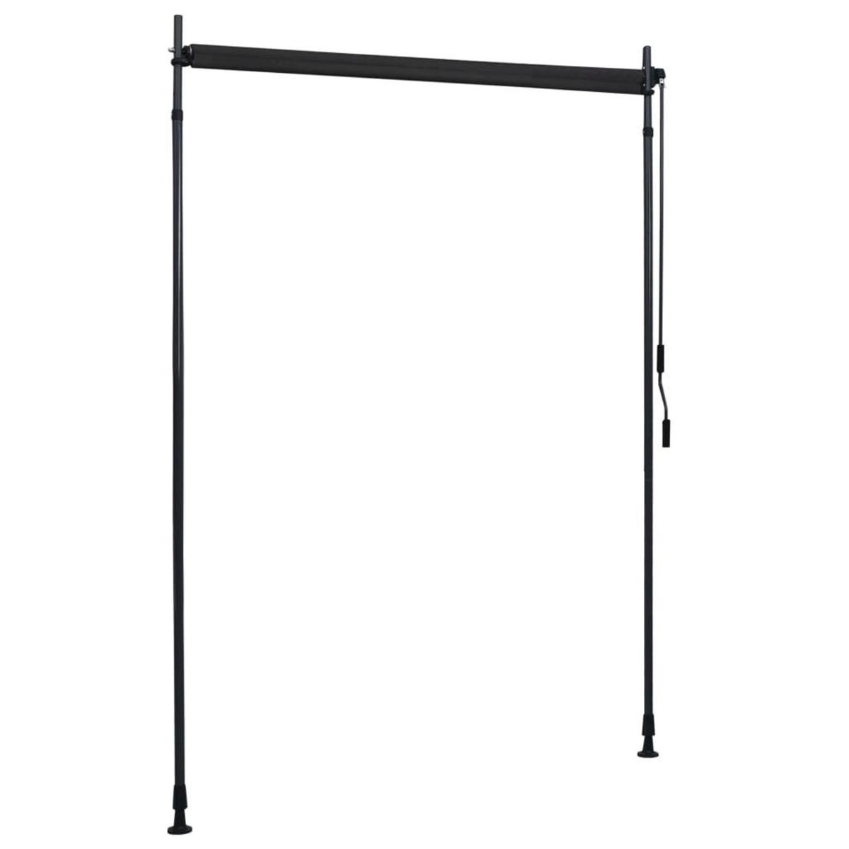 VIDAXL Store roulant d'exterieur 150 x 270 cm Anthracite