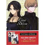 LE COEUR ET LE DEVOIR SERIE COMPLETE : PACK EN 2 VOLUMES : TOMES 1 ET 2. 1 MANGA OFFERT, EDITION LIMITEE, Nishino Himawari