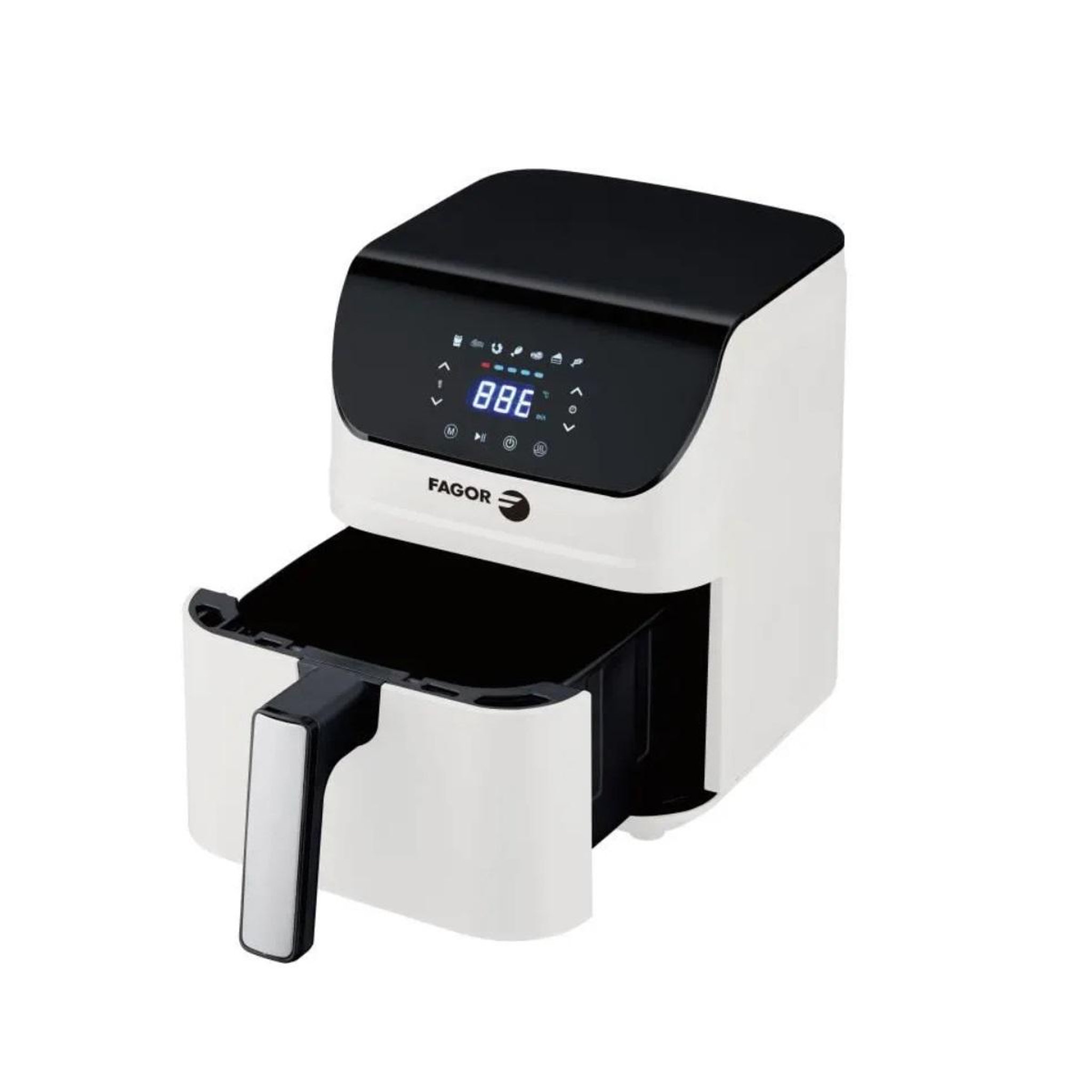 Voir la diapositive 2 : Fagor Friteuse sans huile 4.3l 1350w noir et blanc - fg5060