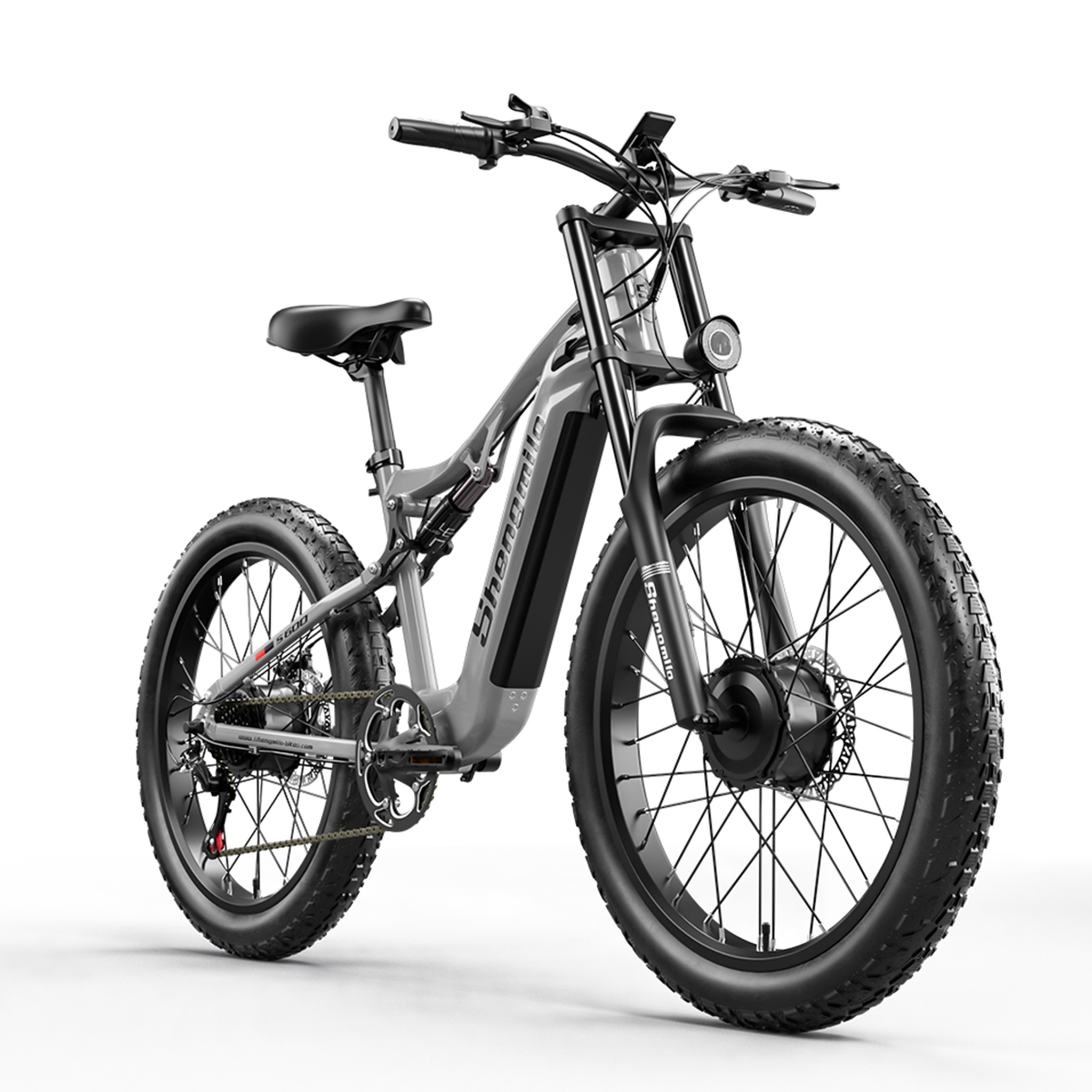 Voir la diapositive 3 : SHENGMILO VTT électrique Shengmilo S600 26  à double moteur 48 V 17,5 Ah