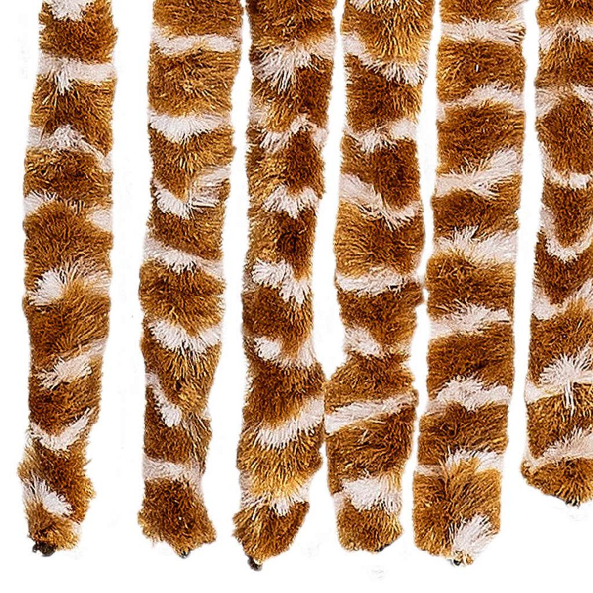 VIDAXL Moustiquaire Ocre et blanc 56x185 cm Chenille