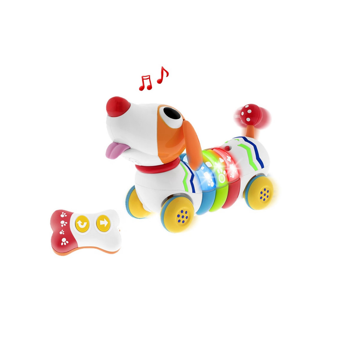 CHICCO Chien dog ré mi radiocommandé 