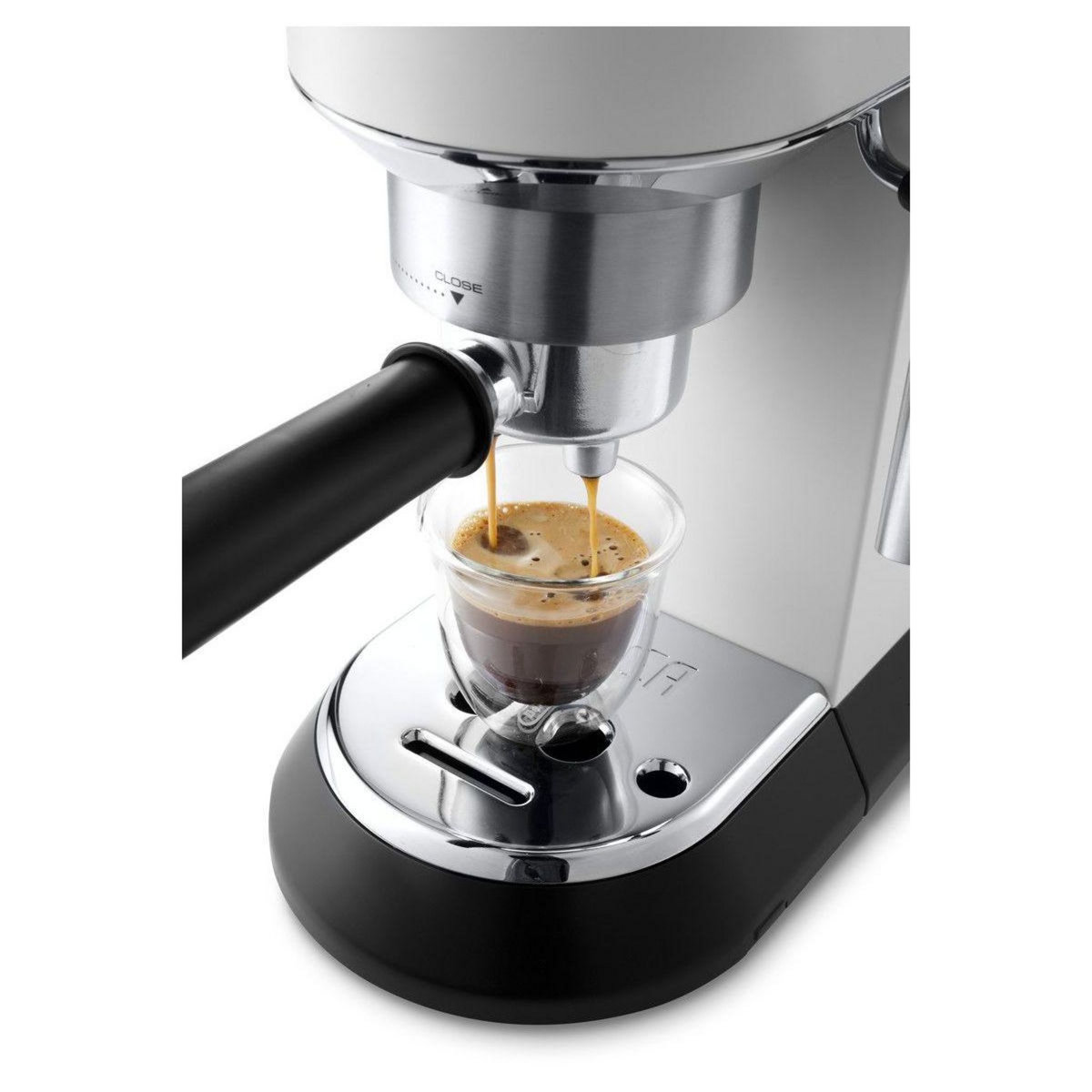 DELONGHI Machine à expresso EC695.W Dedica blanc