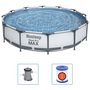 Voir la diapositive 2 : BESTWAY Bestway Ensemble de piscine Steel Pro MAX 366x76 cm