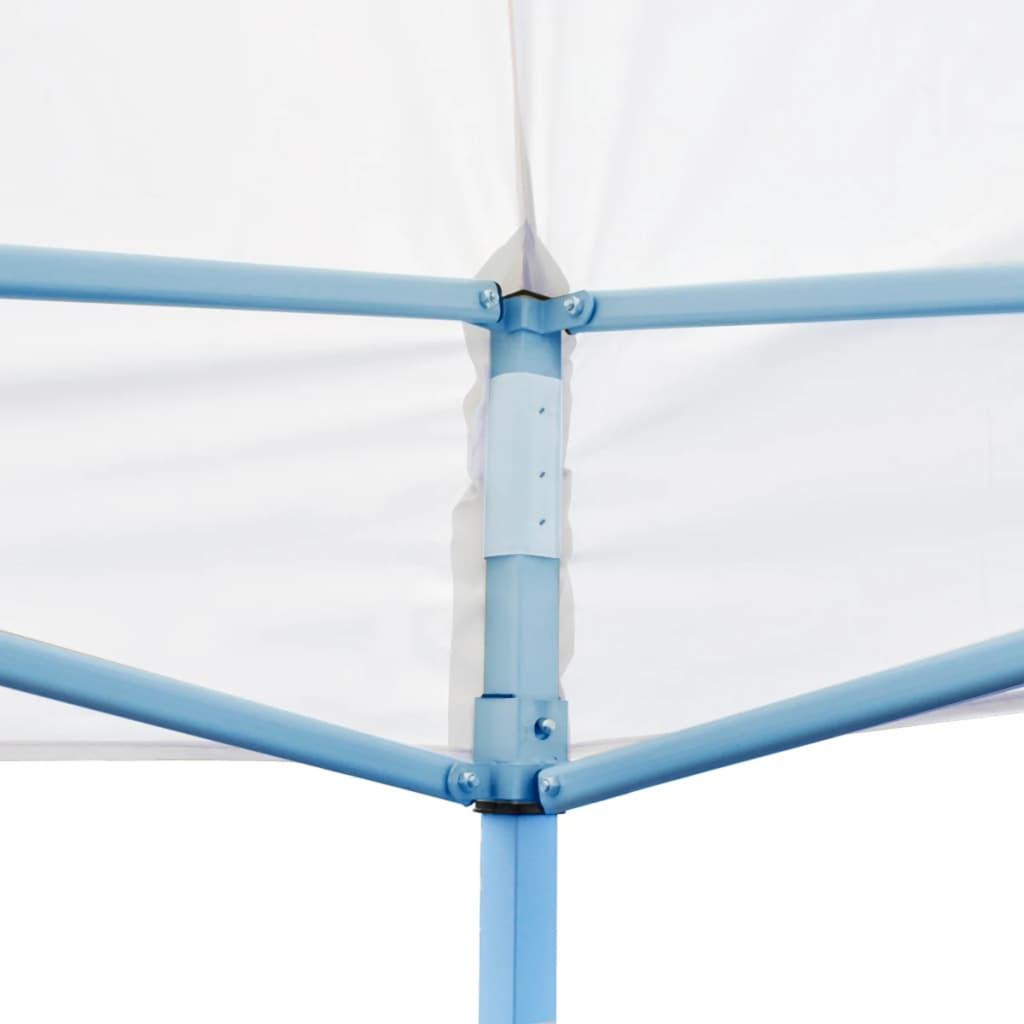 Voir la diapositive 5 : VIDAXL Tente de reception pliable avec parois 3 x 6 m acier blanc