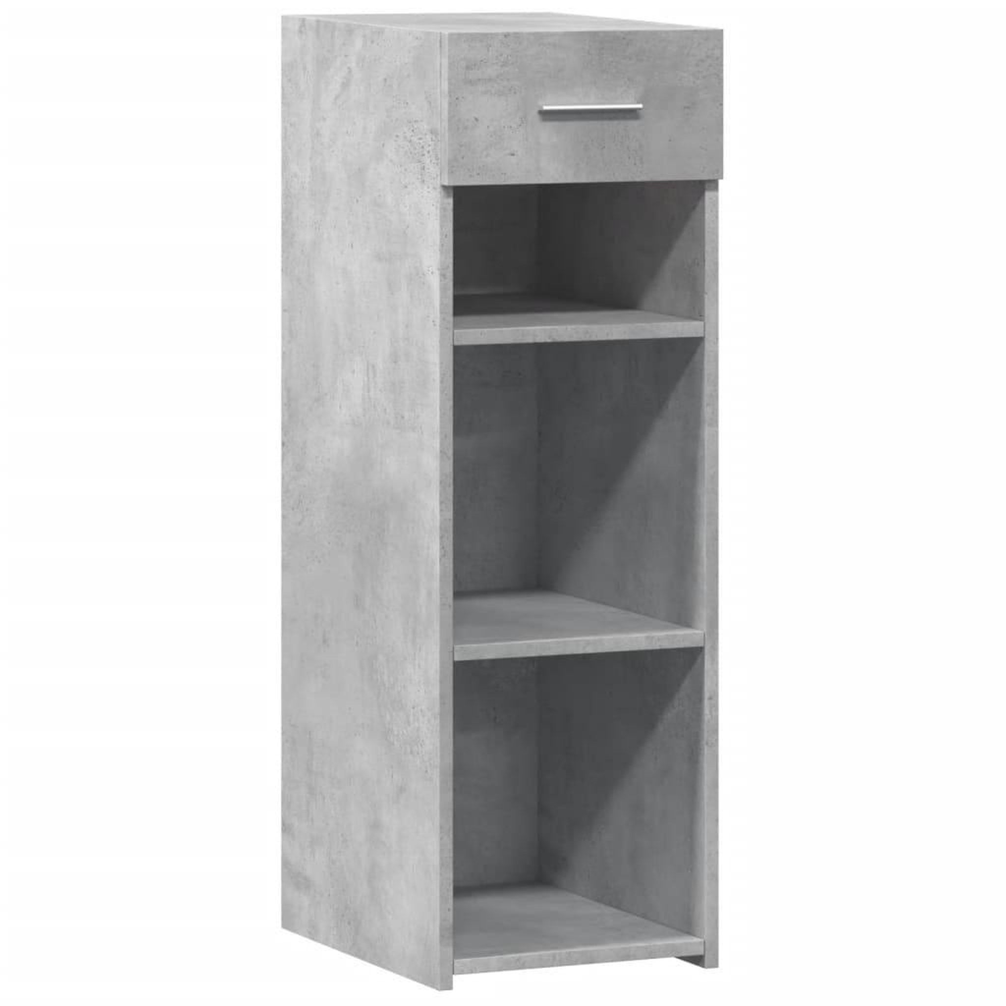 Voir la diapositive 2 : VIDAXL Buffet gris beton 30x42,5x93 cm bois d'ingenierie