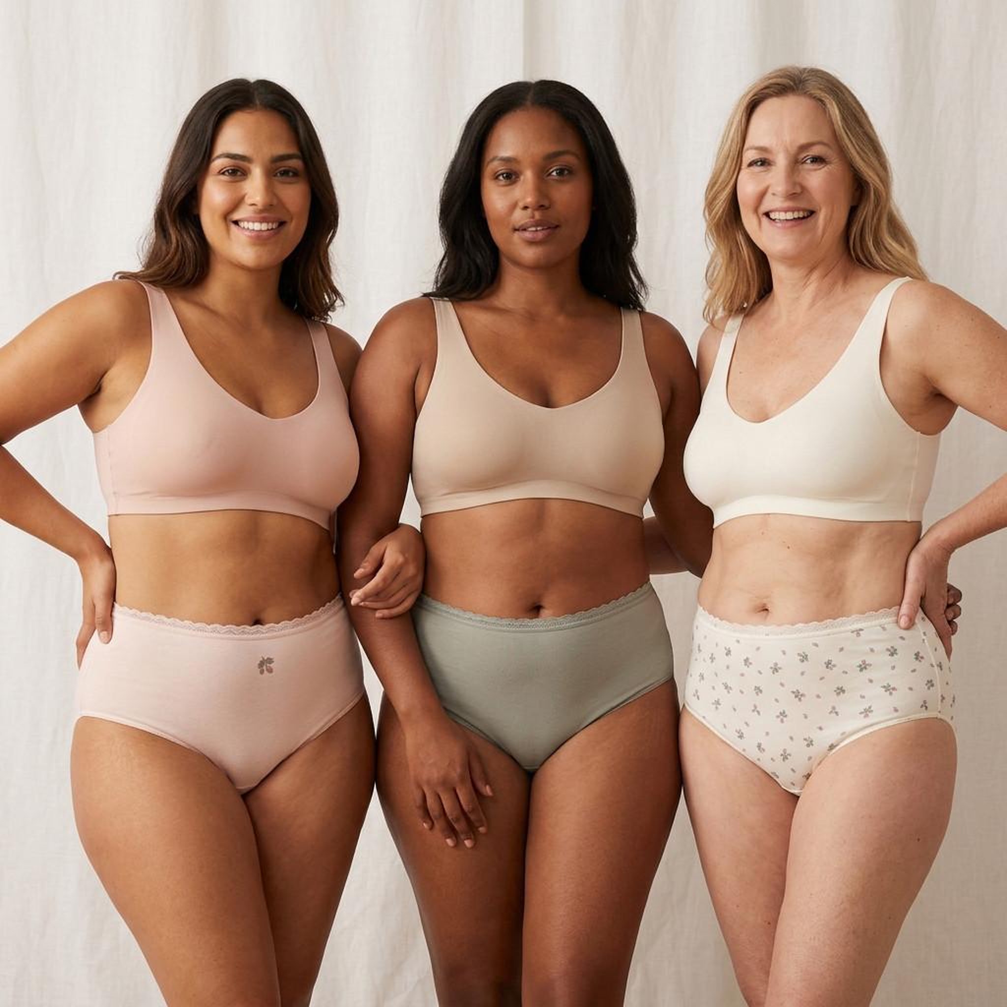 Voir la diapositive 6 : OZABI OZABI Pack de Culottes Femme Taille Haute Coton – Lot de 6