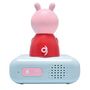 Voir la diapositive 2 : Lexibook Réveil avec veilleuse Peppa Pig en 3D