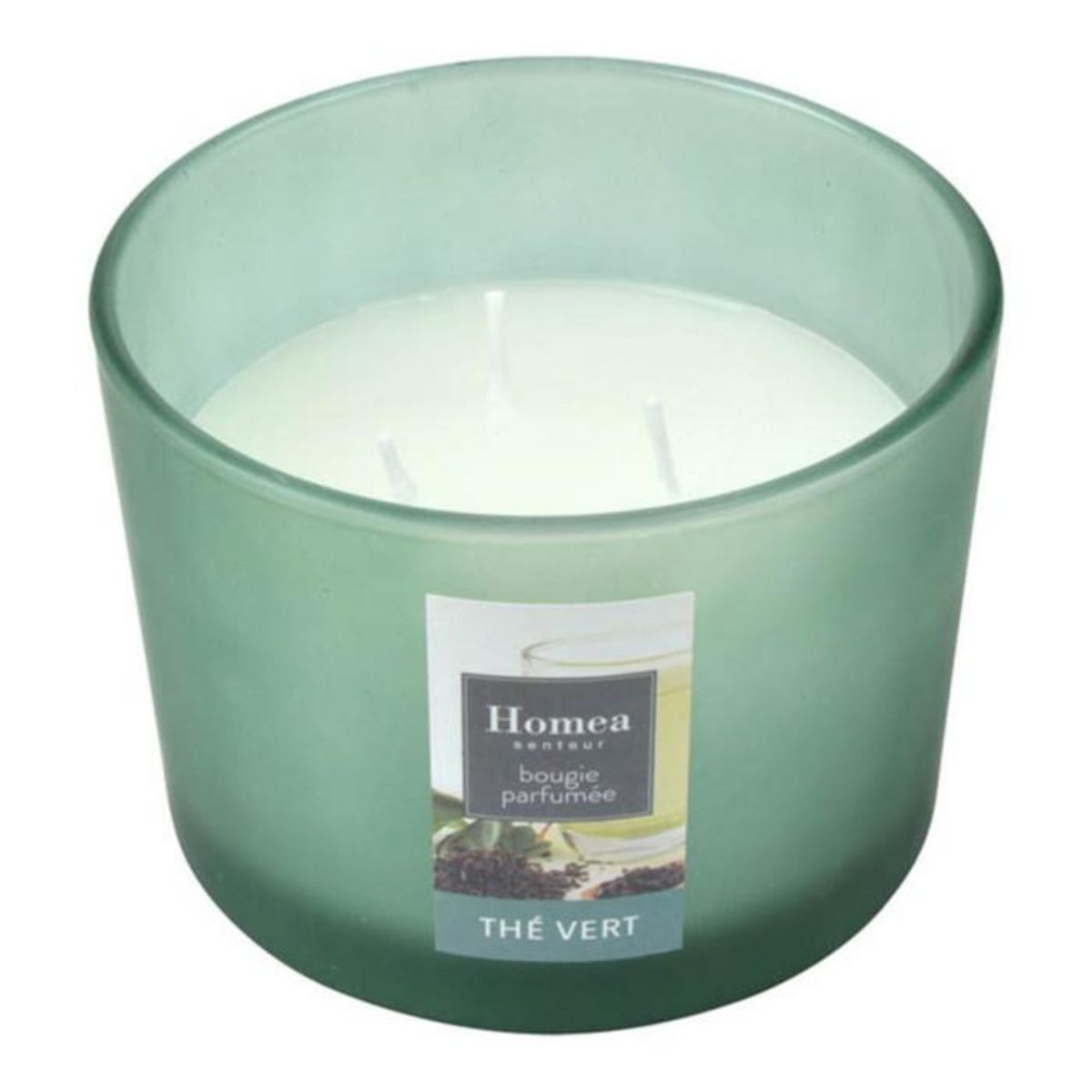 Paris Prix Bougie Verrine Parfumée  Essentiel II  11cm Thé Vert