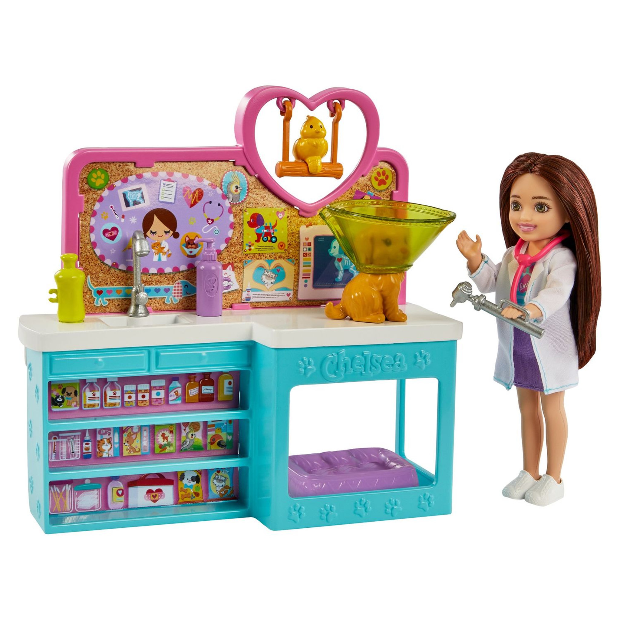 Voir la diapositive 3 : BARBIE Clinique vétérinaire Barbie Chelsea
