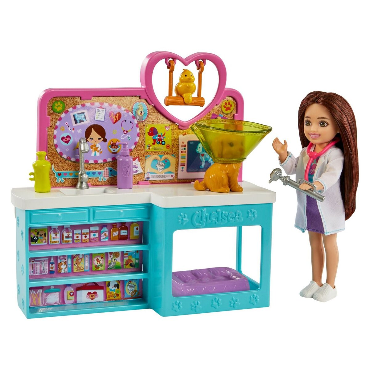 BARBIE Clinique vétérinaire Barbie Chelsea