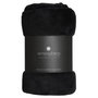 Voir la diapositive 3 : ATMOSPHERA Plaid Polaire Microfibre 125x150cm Noir