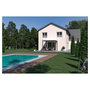 Voir la diapositive 8 : OMBREA Pergola bioclimatique - Autoportante -Aluminium Anthracite -3 x 3m OMBREA