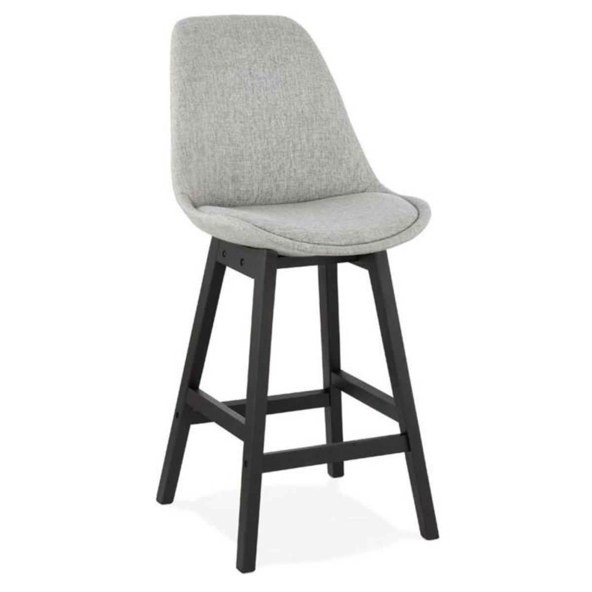 Paris Prix Tabouret de Bar Design  Svona  102cm Gris & Noir
