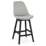 Voir la diapositive 1 : Paris Prix Tabouret de Bar Design  Svona  102cm Gris & Noir
