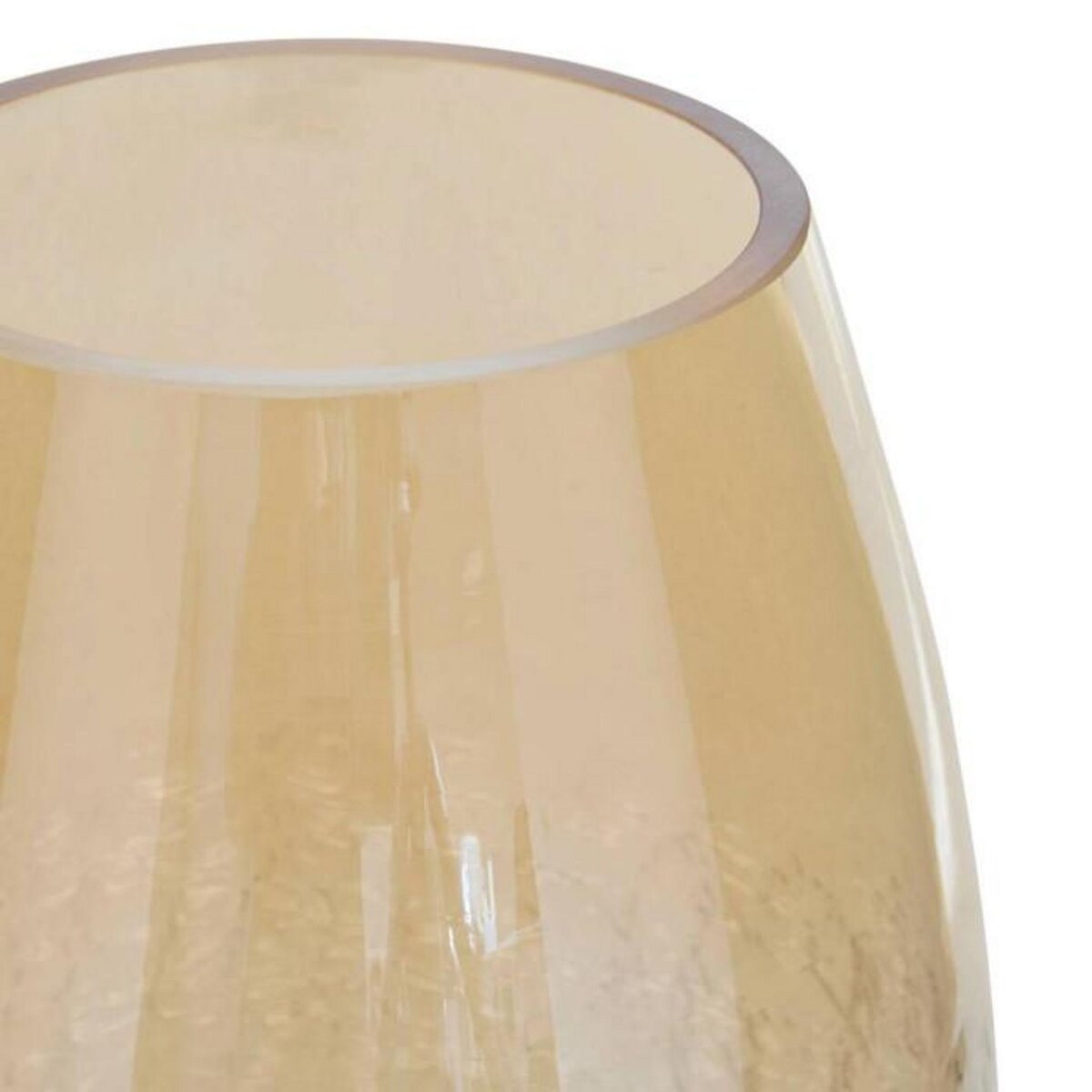 ATMOSPHERA Vase en Verre Craquelé  Alexis  25cm Transparent