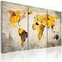 Voir la diapositive 1 : Paris Prix Tableau Imprimé 3 Panneaux  Continents Ensoleillés