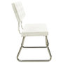 Voir la diapositive 3 : VIDAXL Banc 110 cm Blanc creme Velours