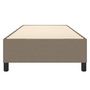 Voir la diapositive 5 : VIDAXL Cadre de lit sans matelas taupe 100x200 cm tissu