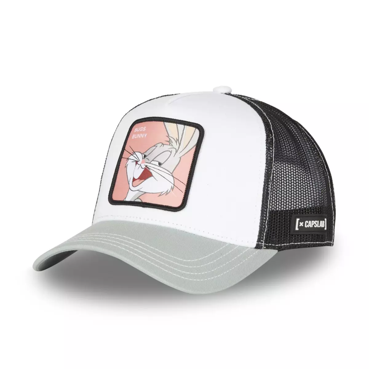 CAPSLAB Casquette homme trucker Looney Tunes Bugs Bunny Capslab