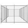 Voir la diapositive 2 : VIDAXL Chenil exterieur pour chiens 7,6 x 3,8 x 1,9 m
