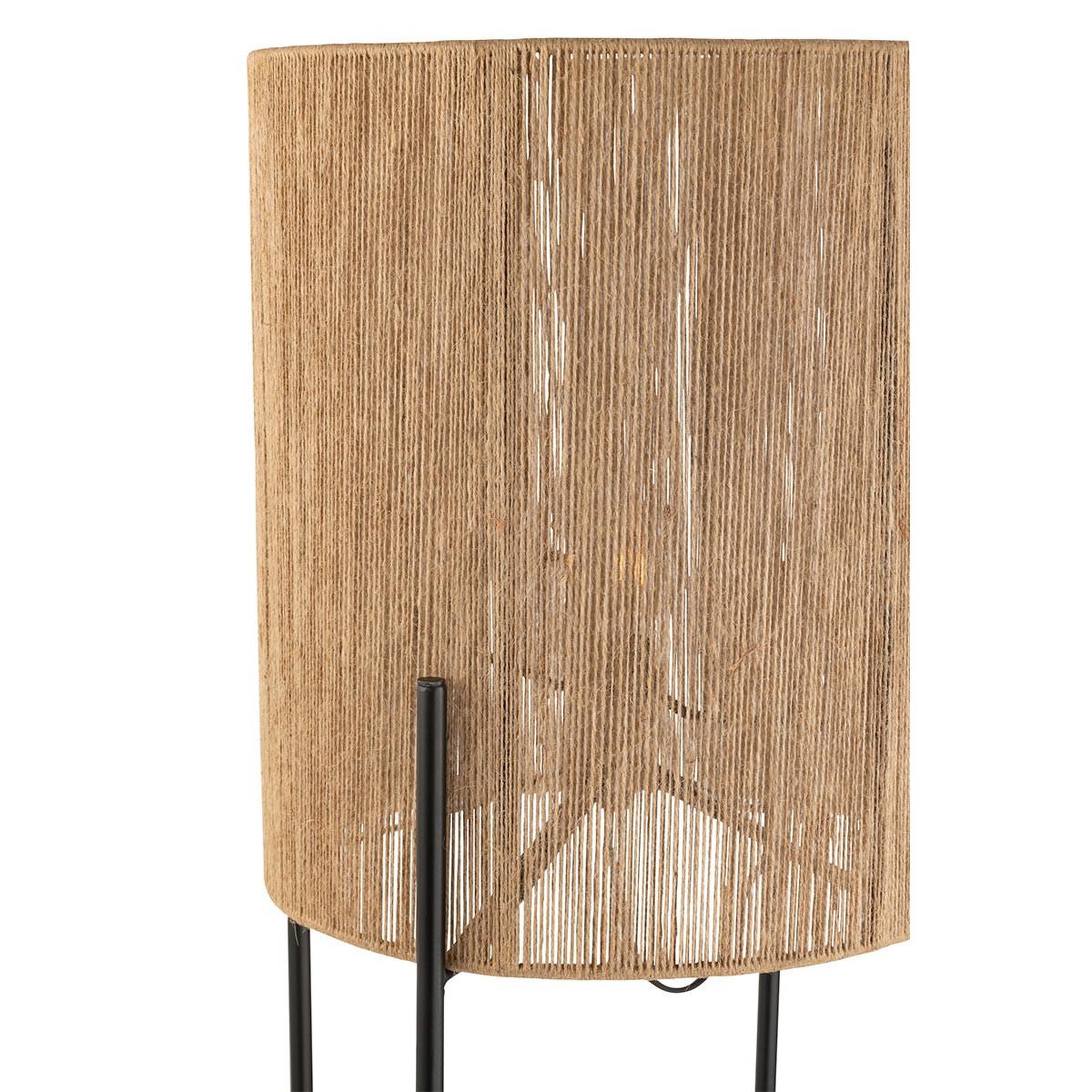 Voir la diapositive 2 : J-LINE Lampadaire en bois  manguier  160cm naturel