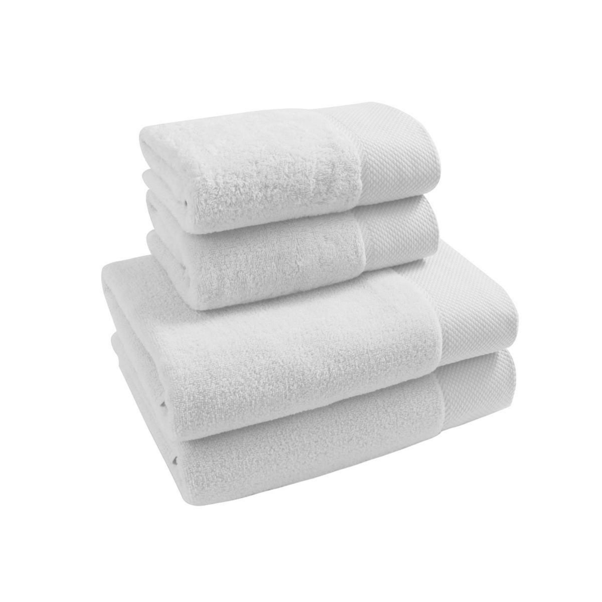 Sensei Maison Ensemble de bain 4 pièces Zéro Twist SENSOFT (2 draps de bain + 2 serviettes)
