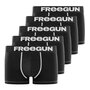 Voir la diapositive 1 : FREEGUN Lot de 5 boxers garçon Uni