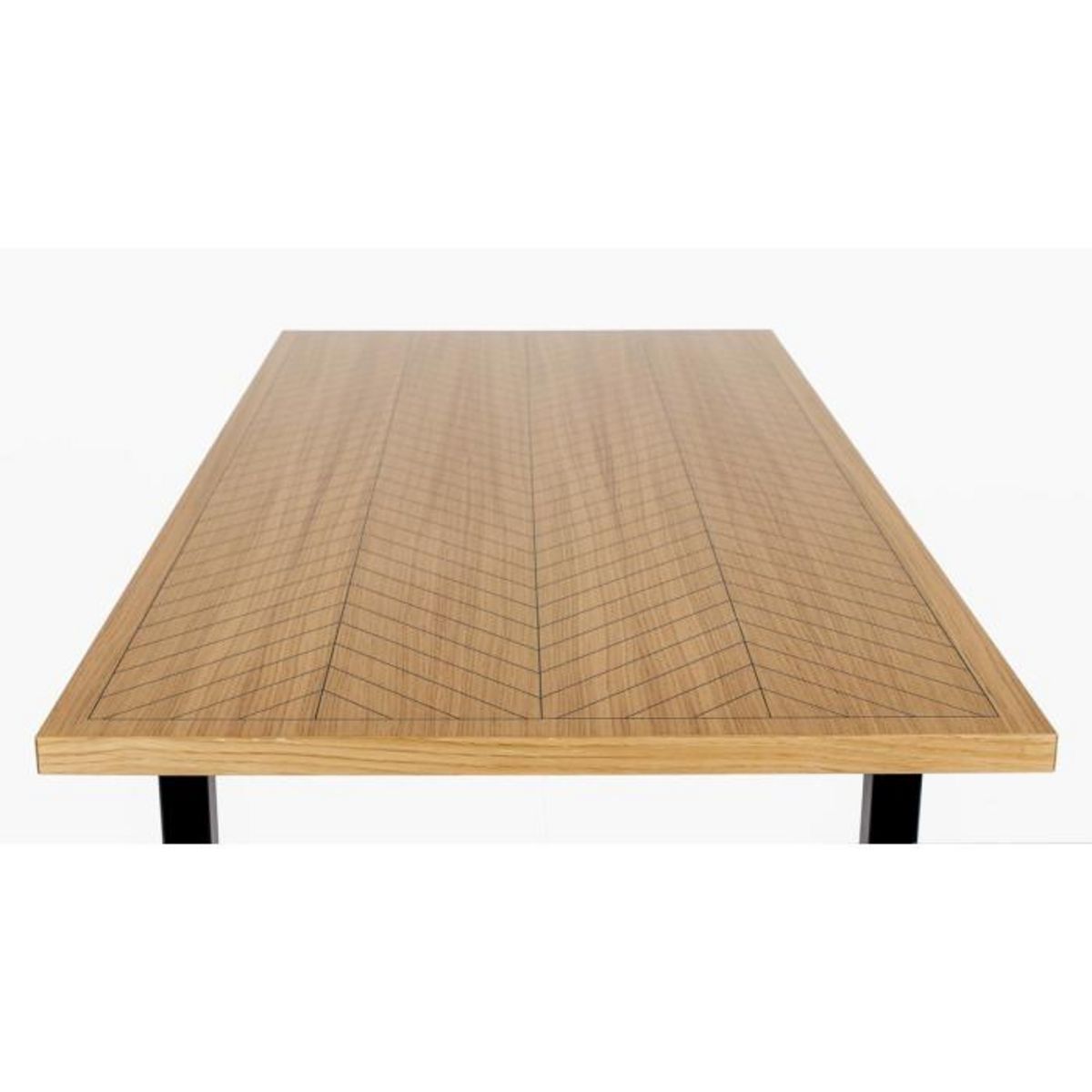 Paris Prix Table Basse Rectangulaire  Camden  120cm Chêne & Noir