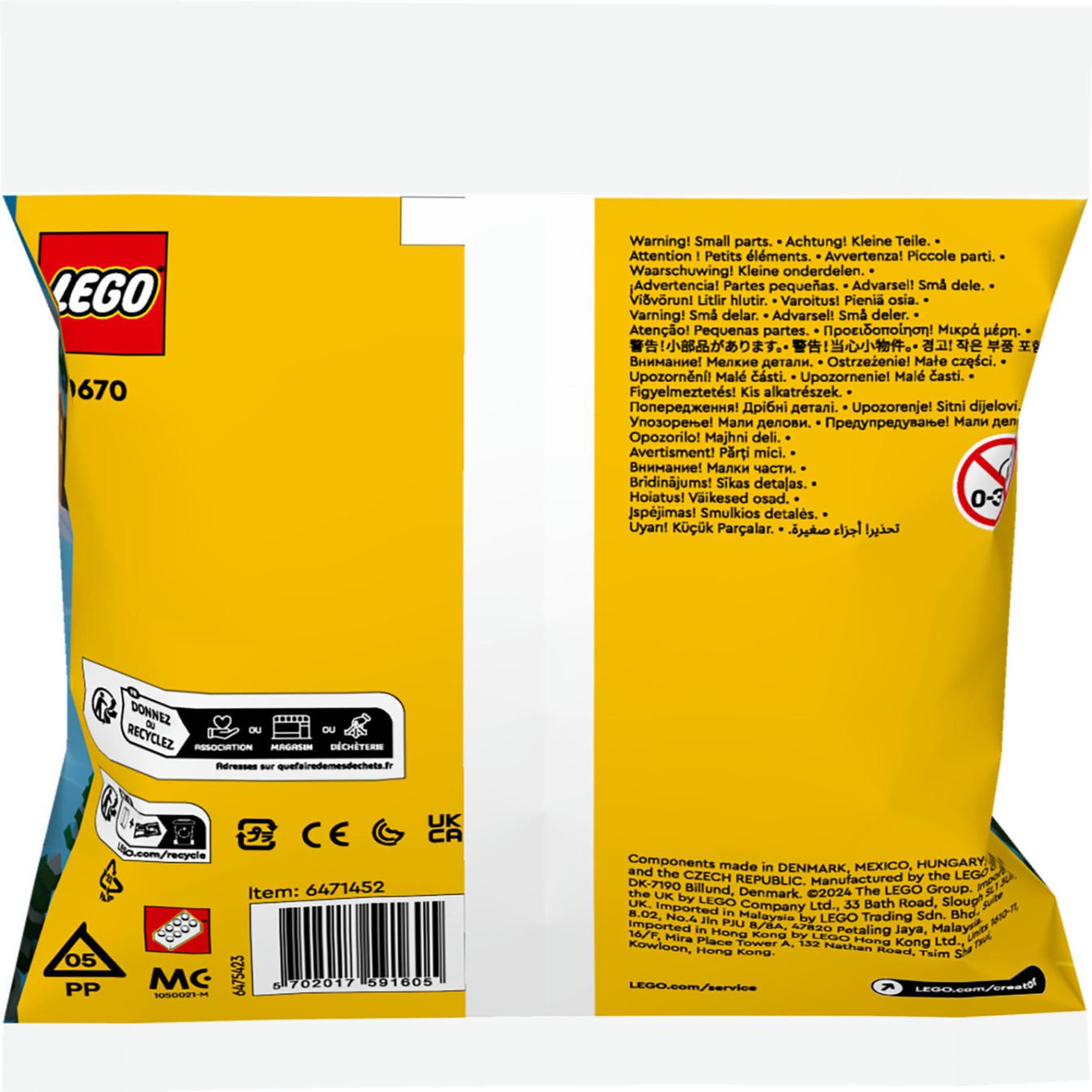 Voir la diapositive 3 : LEGO TRAINEAU DU PERE NOEL CREATOR Lego LEG30670