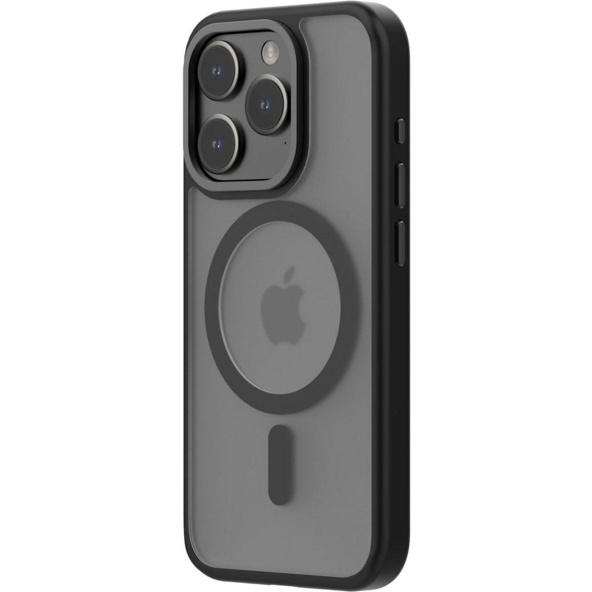 Qdos Coque iPhone 15 Pro MagSafe Hybrid SNAP Noir