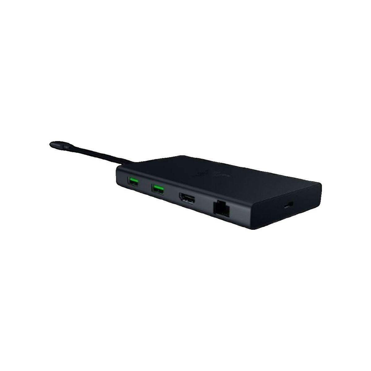 Razer Station d'accueil USB-C Razer Noir 11 ports Aluminium