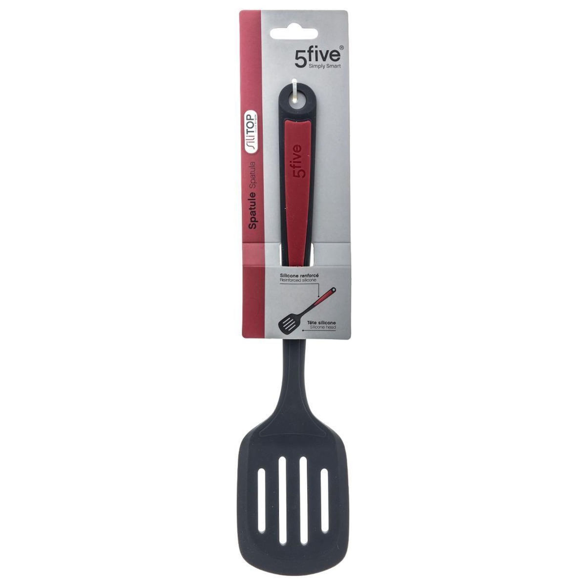 FIVE Spatule de Cuisine  Silitop  34cm Noir