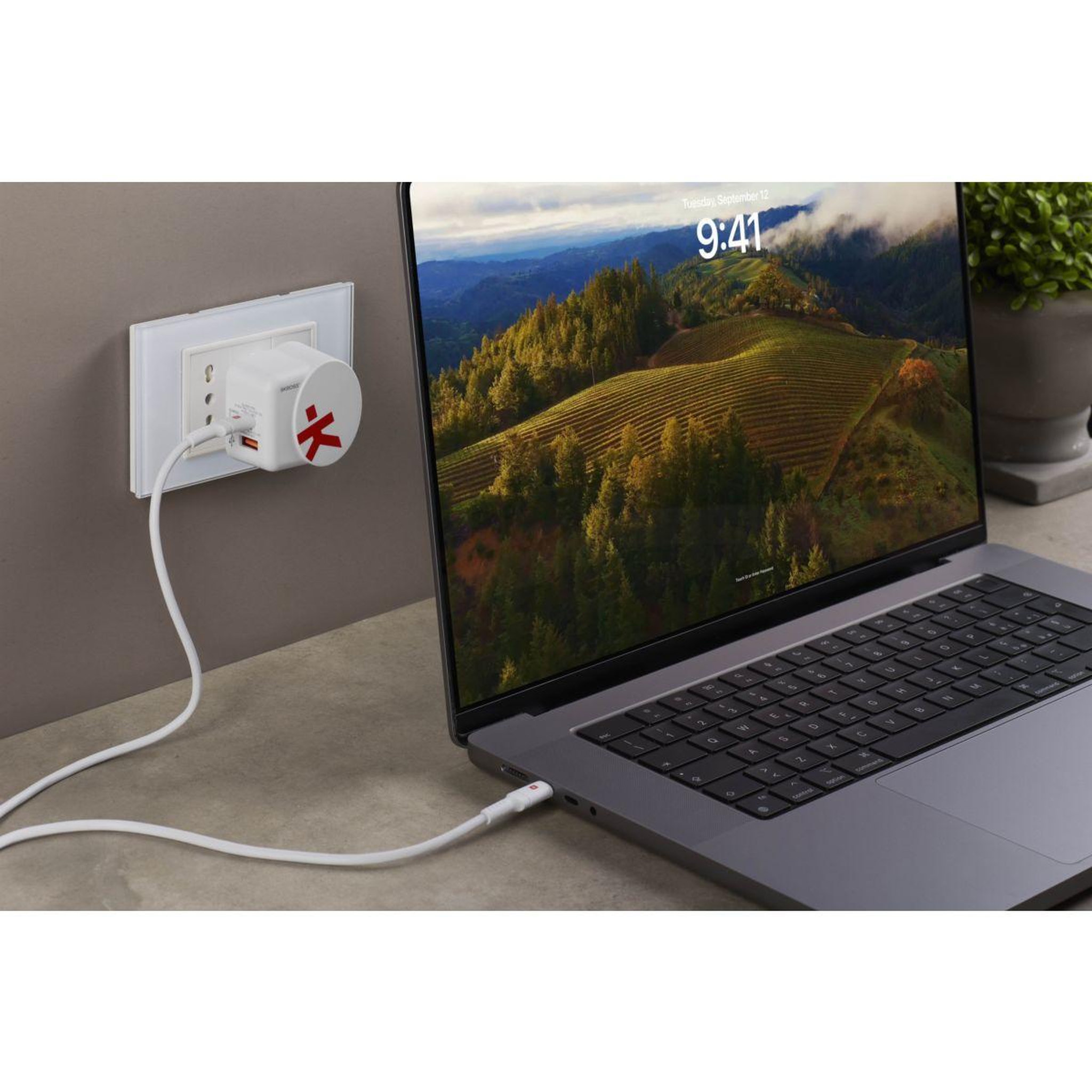 Voir la diapositive 3 : Skross Chargeur secteur usb a et c 65w