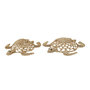 Voir la diapositive 1 : Paris Prix Lot de 2 Déco Murales en Jonc  Tortue  80cm Naturel
