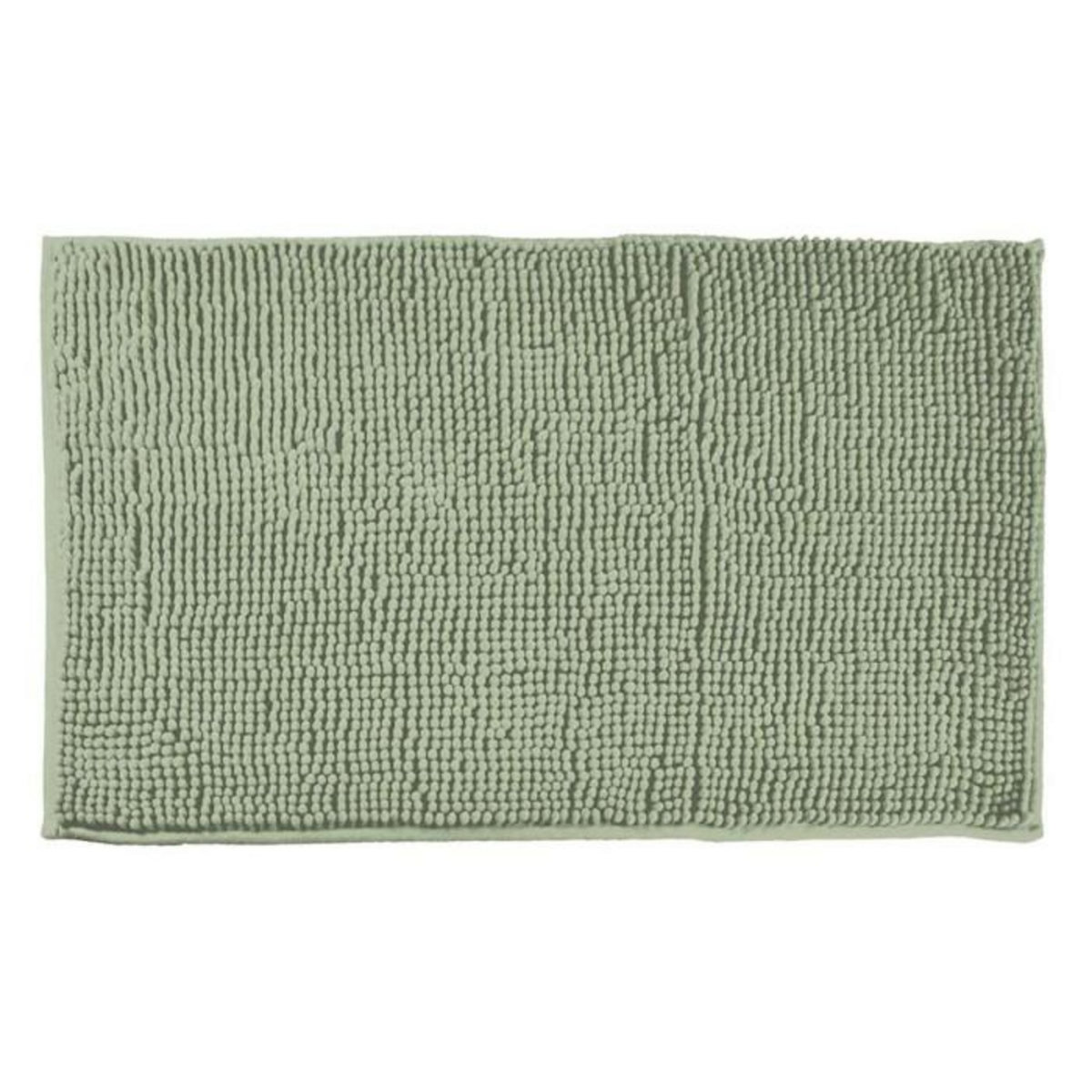 Paris Prix Tapis de Bain Microfibre  Sweety  45x75cm Sauge