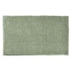 Paris Prix Tapis de Bain Microfibre  Sweety  45x75cm Sauge