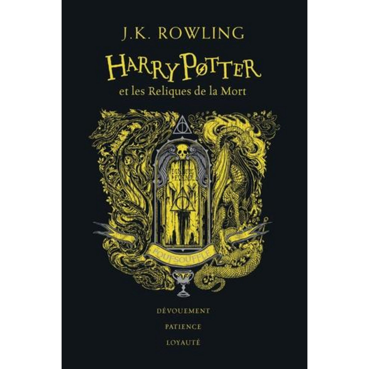 HARRY POTTER TOME 7 : HARRY POTTER ET LES RELIQUES DE LA MORT. (POUFSOUFFLE), EDITION COLLECTOR, Rowling J.K.