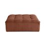 Voir la diapositive 4 : LISA DESIGN Marisol - pouf modulable - velours texturé