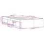 Voir la diapositive 6 : VIDAXL Cadre de lit sans matelas chene sonoma 120x190 cm