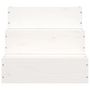 Voir la diapositive 4 : VIDAXL Escalier pour animaux de compagnie Blanc 40x37,5x35 cm Bois pin