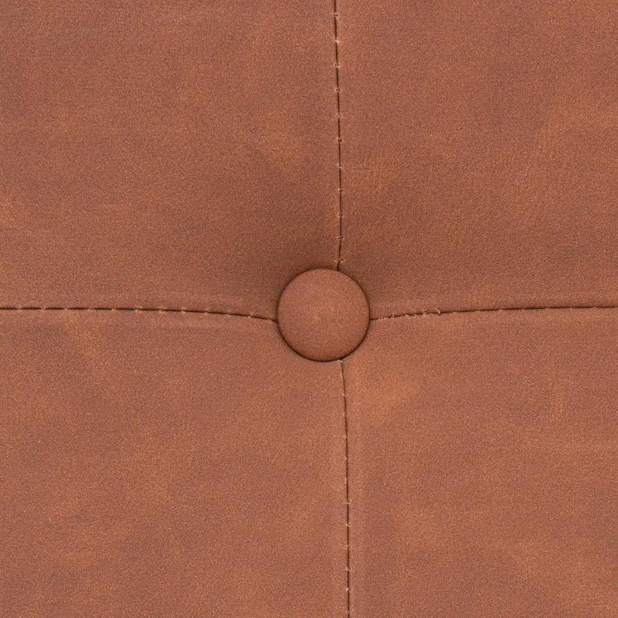 Voir la diapositive 4 : ATMOSPHERA Pouf carré pliable design  soren  38cm marron