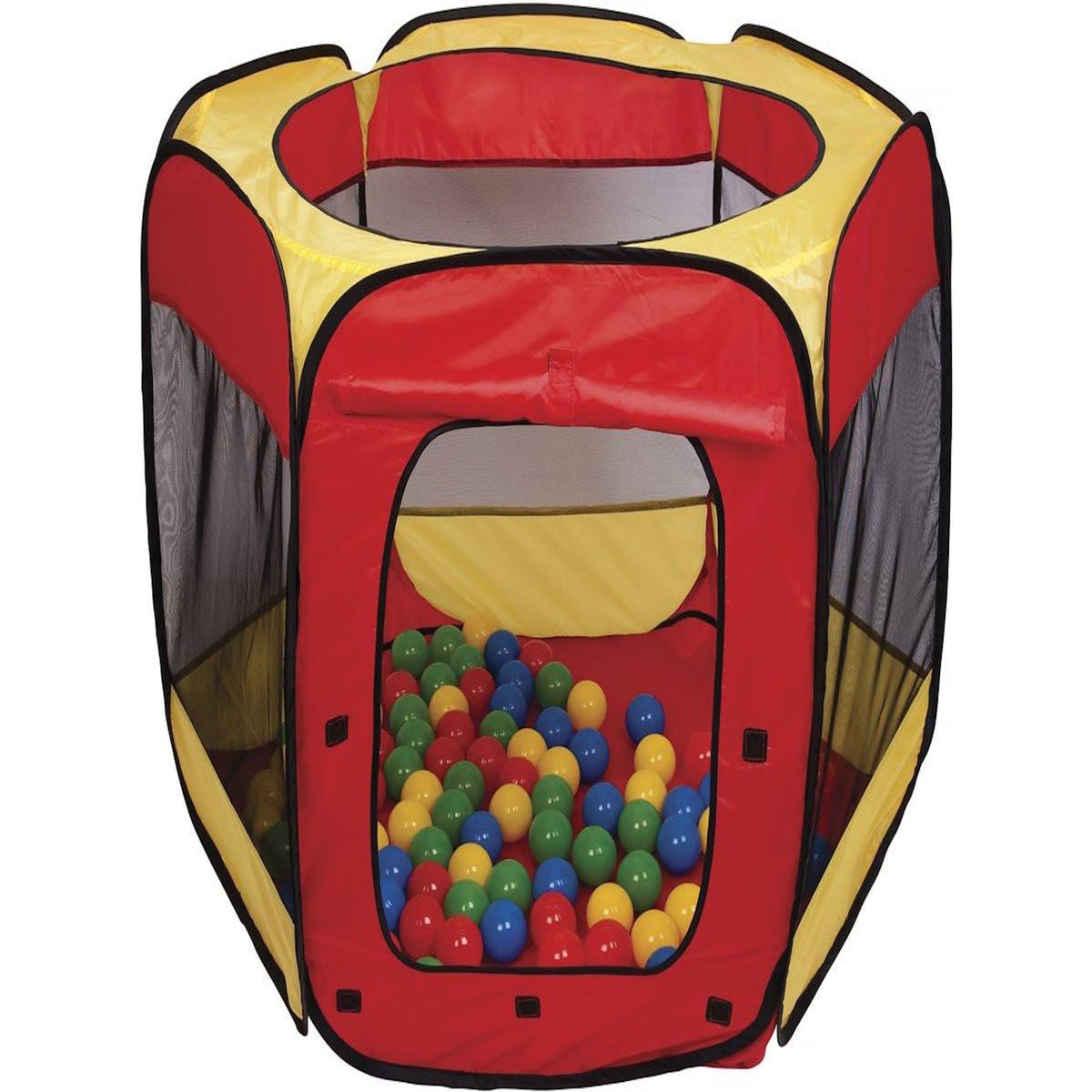 Habitat et Jardin Tente à balles avec 100 balles incluses