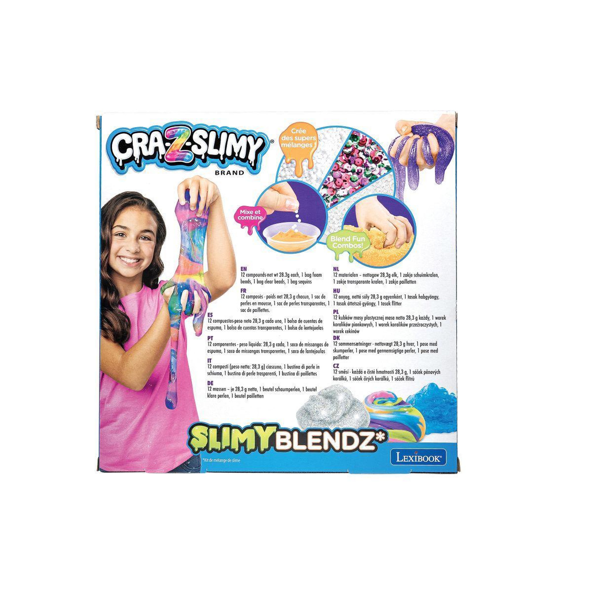 Voir la diapositive 5 : Lexibook Kit Mélanges Slimy