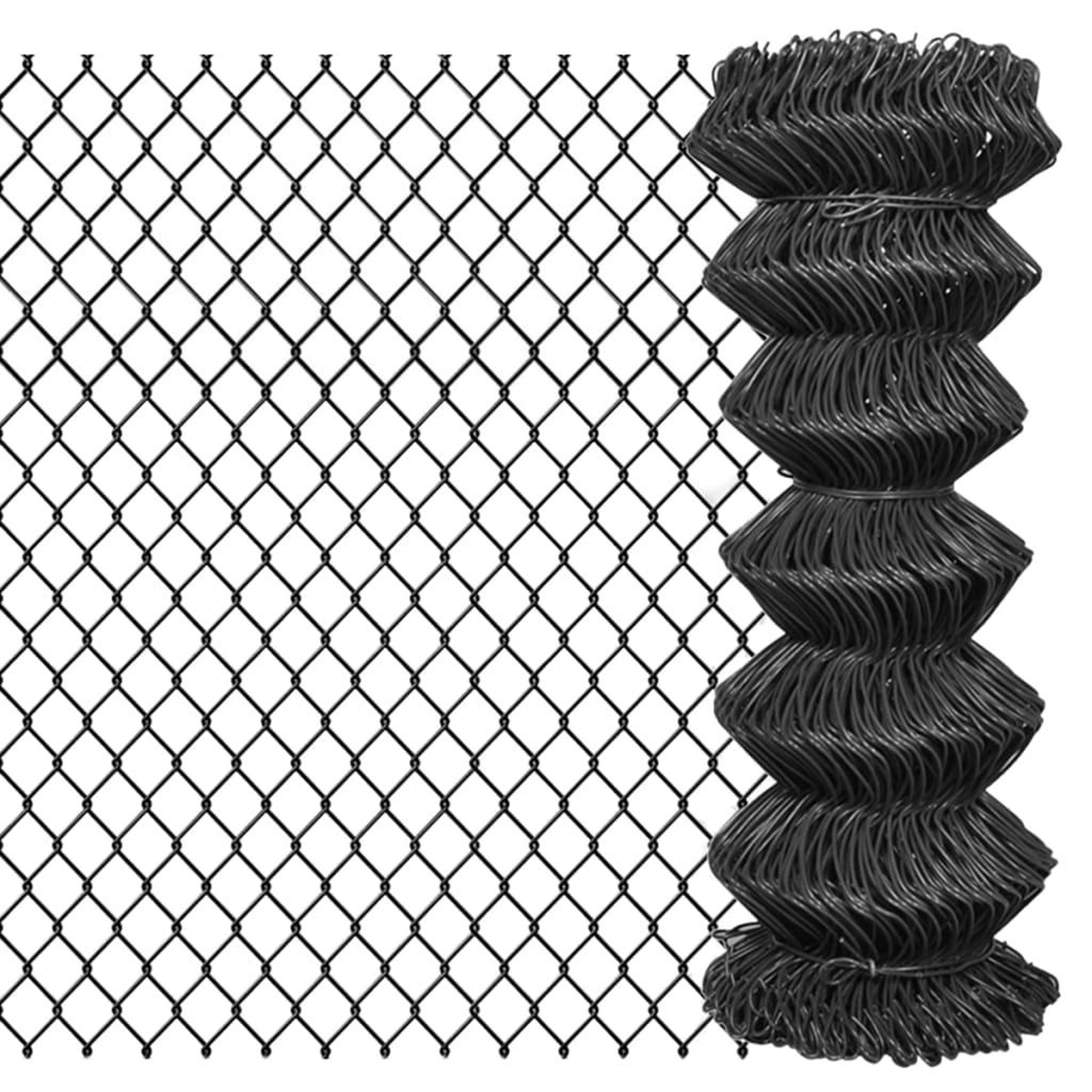 Voir la diapositive 1 : VIDAXL Cloture a mailles Acier 15 x 1 m Gris
