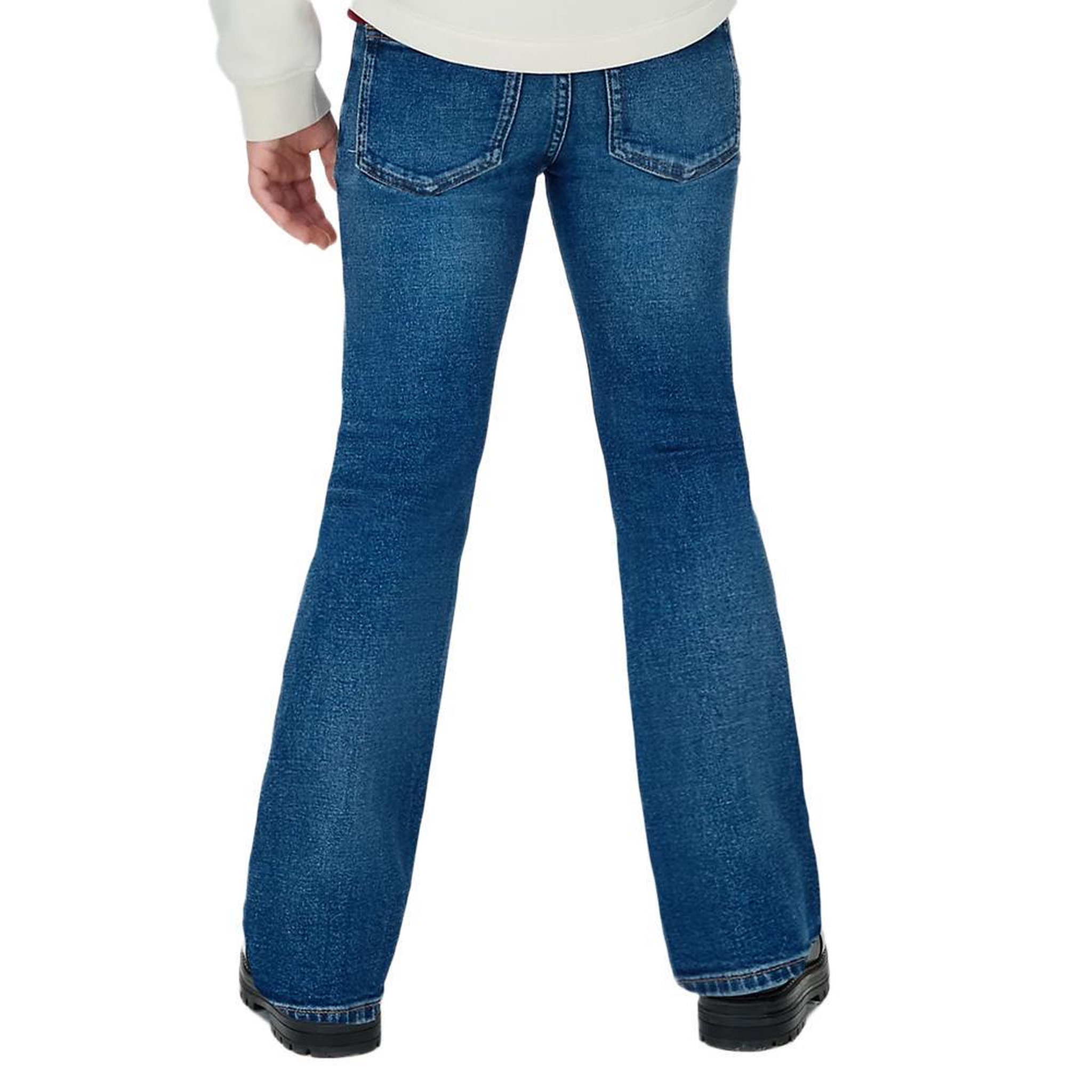 Voir la diapositive 5 : CALVIN KLEIN JEANS Jean droit bleu fille calvin klein jeans dark