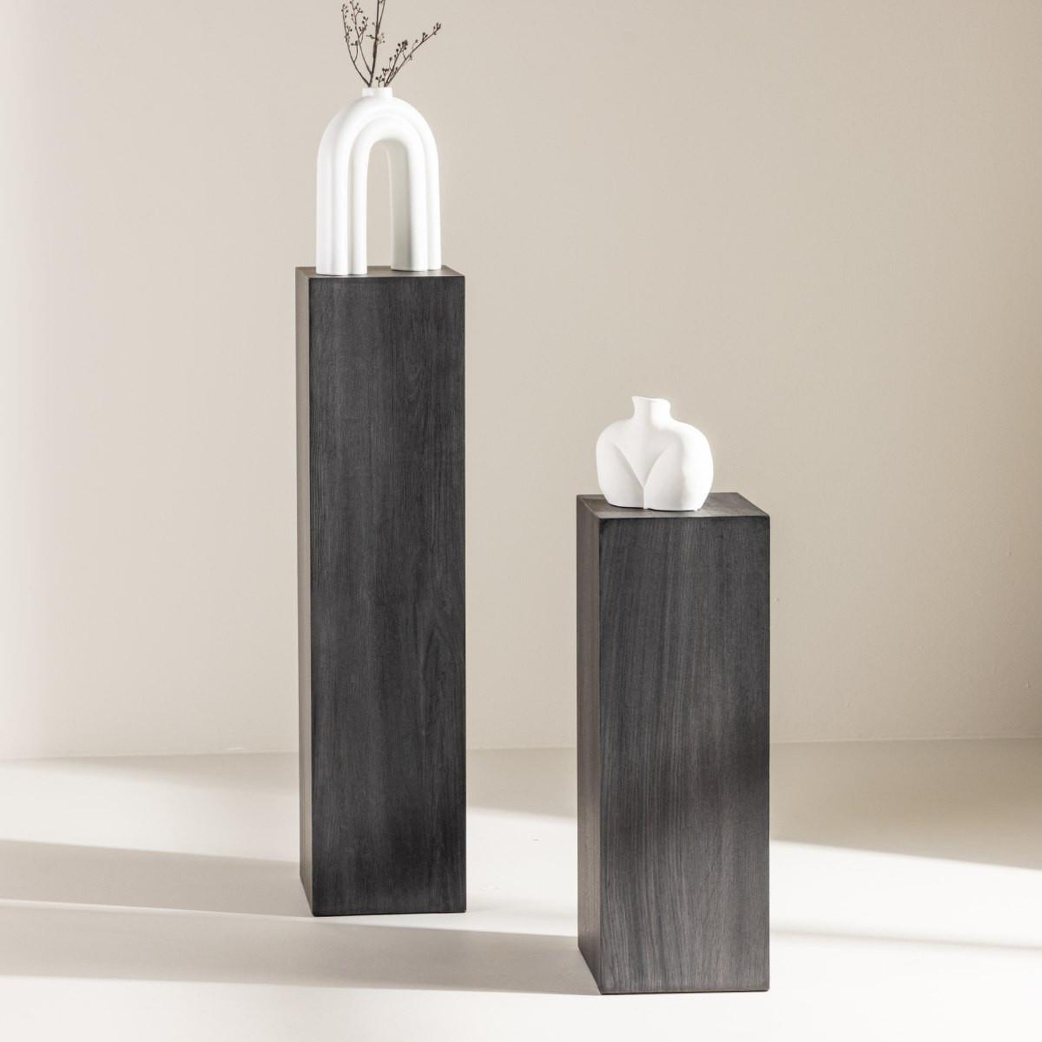 Voir la diapositive 5 : Paris Prix Sellette décorative  ramsvik  95cm noir