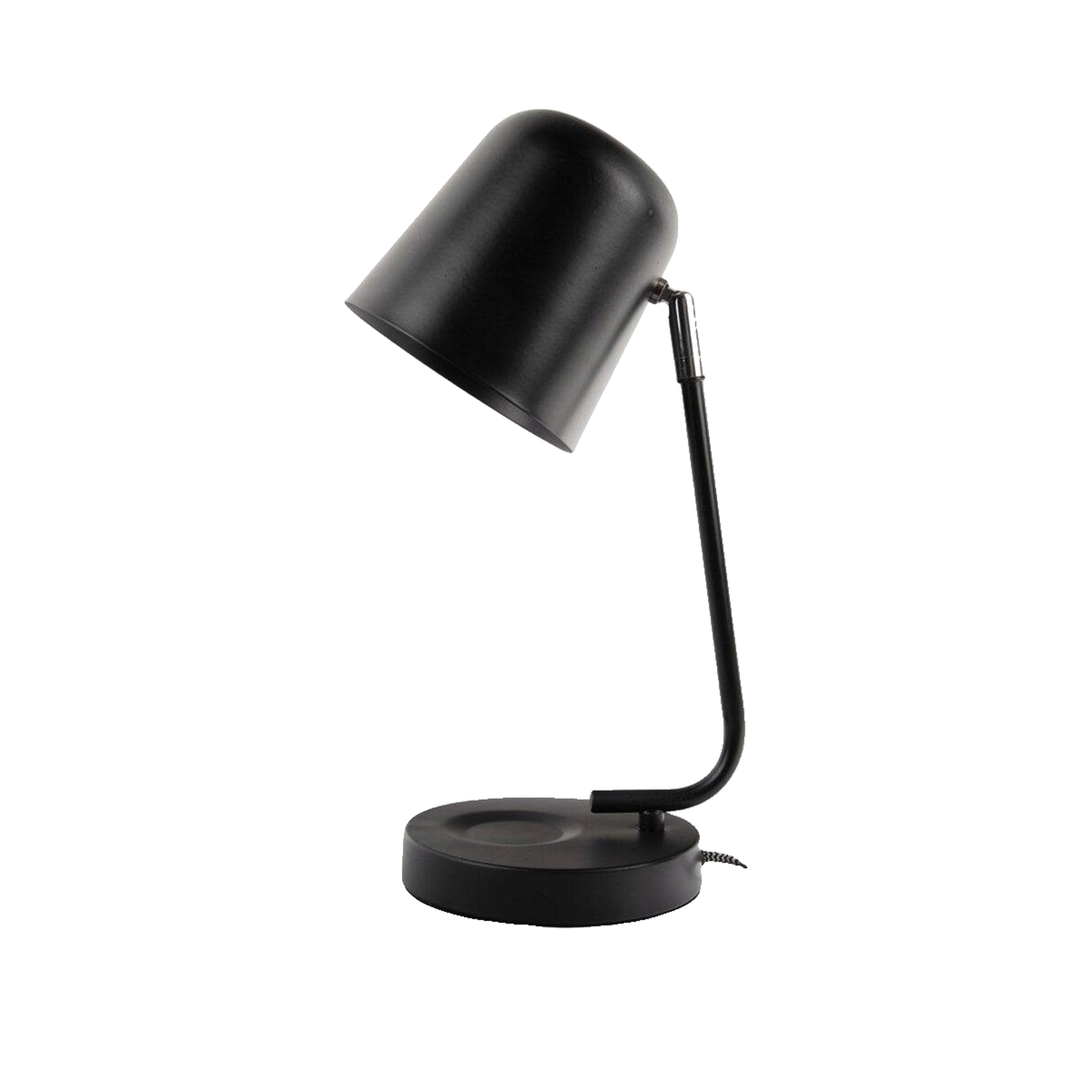 Voir la diapositive 2 : Leitmotiv Lampe de table Leitmotiv Encantar métal noir